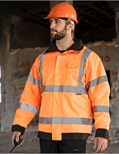 K-KXRLJ-Hi-Vis Light Rain Jacket Kaunas